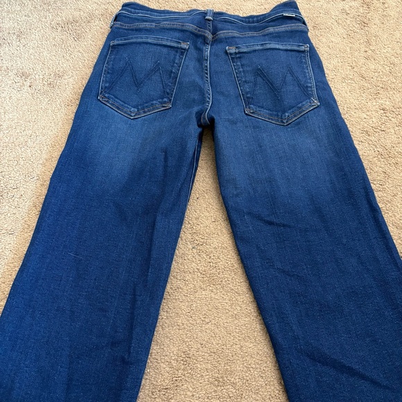 Mother Women’s Size 28 The Mid Rise Rambler Zip Ankle Coastal Colors Denim Jeans - Picture 10 of 15